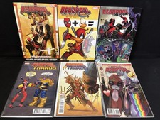 Deadpool Comic Bundle Graphic Novels Marvel Vs Thanos, Howard Duck, Too Soon