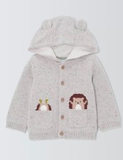 John Lewis Baby Grey Hedgehog