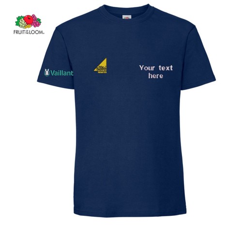 Gas safe shirt embroidered - t,