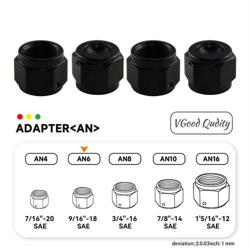 4pcs aluminum an6 - 4pcs,