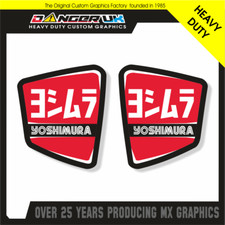 YOSHIMURA EXHAUST STICKERS pair