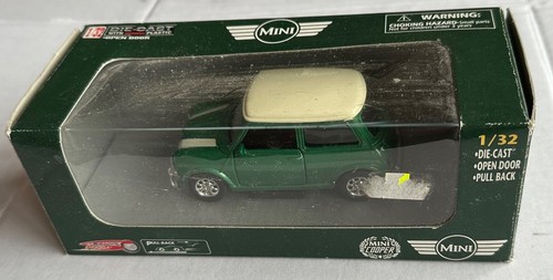 Mini cooper green - &, white