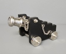 NAVAL CANNON ORNAMENT FIGURE
