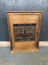 Antique Pine Wall Cupboard
