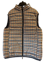 AQUASCUTUM Club Check Gilet UK Large Men's  Ref CB15+