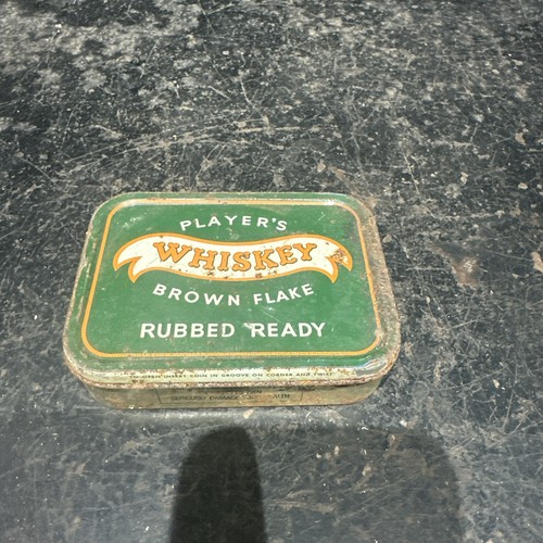 Players whiskey flake - flake, empty