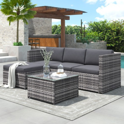 Seater rattan garden - 4,