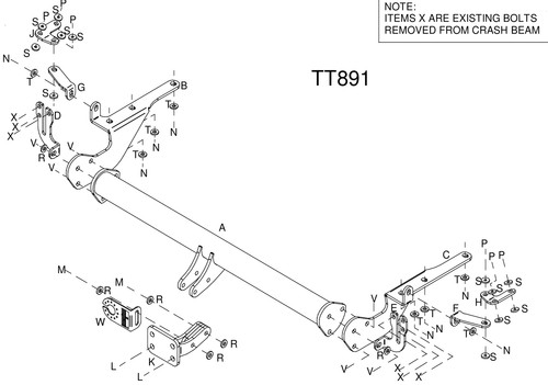 Towtrust fixed flange - towtrust,