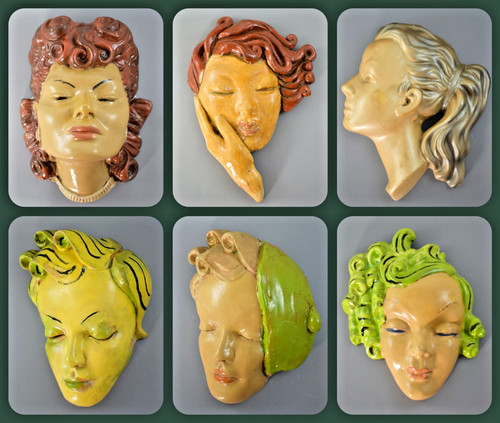 Art deco 1950s chalk ware - deco,