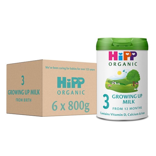 Hipp organic growing baby - 3, up
