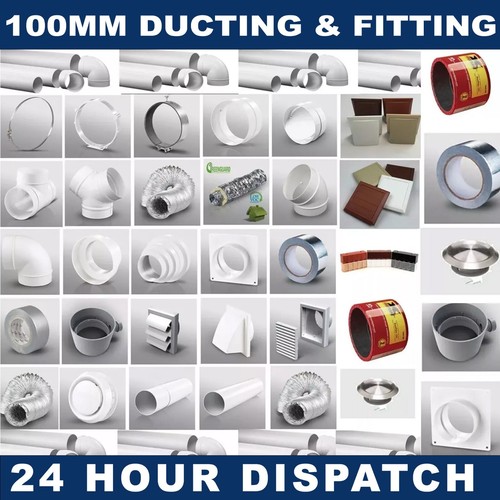 100mm ducting pipe fittings - ducting,