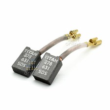 Carbon Brushes for TITAN TTB278SDS TTB279SDS TTB631SDS+ Hammer Drills 