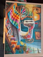 Cherry Pazzi 1000 Piece Jigsaw Puzzle I. Excellent Co. My Sewing Room