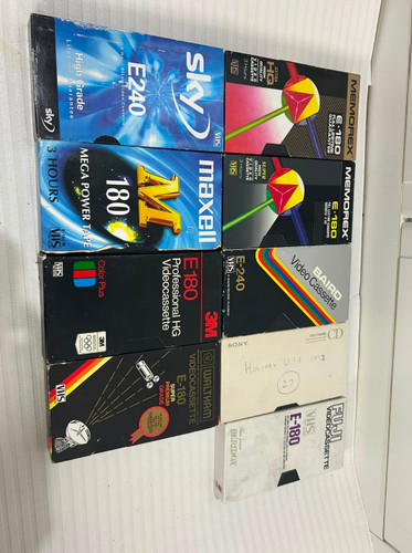 Vintage vhs video - vhs, job