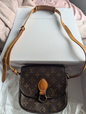 Louis Vuitton Saint Cloud Shoulder Bag Mini Brown Canvas