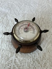 Vintage Wooden Ships Wheel