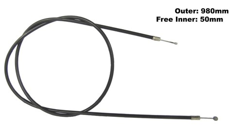 Choke cable yamaha fs1e - cable, 74-92
