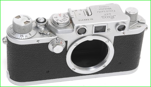 Vintage leica iiif 35mm camera - leica,
