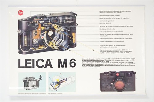 Leitz leica poster - leitz, m6