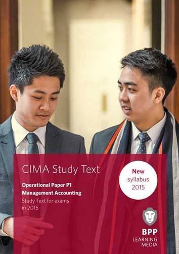 Cima management accounting - p1,