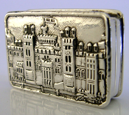 English cast solid silver - cast,