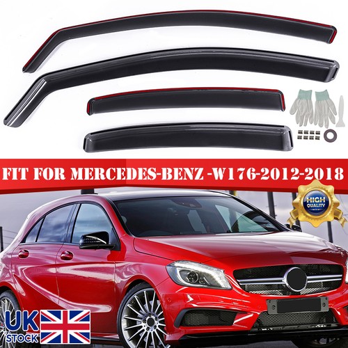 4pc wind rain deflectors - 4pc,