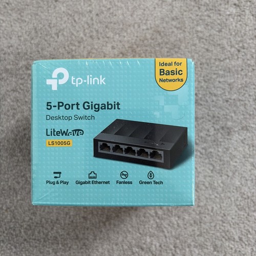 Port link gigabit fast - 5, tp-link