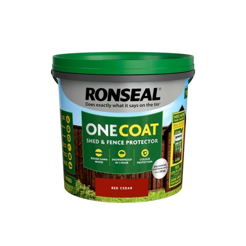 Ronseal one coat shed - one, &