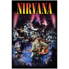 Nirvana Unplugged Poster -