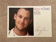 KENT RILEY     (HOLLYOAKS) PRESIGNED CAST CARD