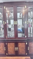  Display Cabinet - Mahogany Wood. 
