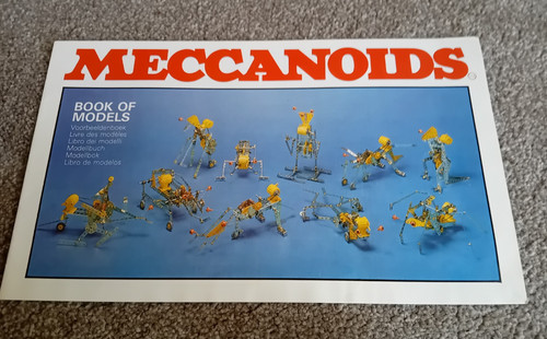 Meccano meccanoids book - book, of