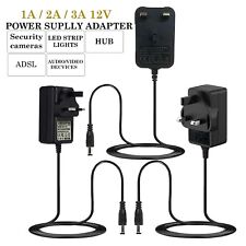 Transformer 100-240V 5V 12V 1A 2A 3A UK Plug Charger Power Supply AC/DC Adapter