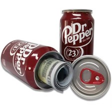 Dr Pepper Diversion Can Stash Safe Secret Safe Fake Can READ DESCRIPTION Damaged