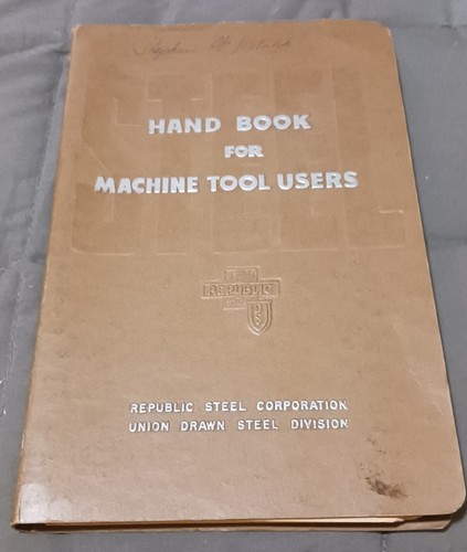Vintage 50s hand book for - 50s,