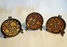 3 x Damascene Gold Design