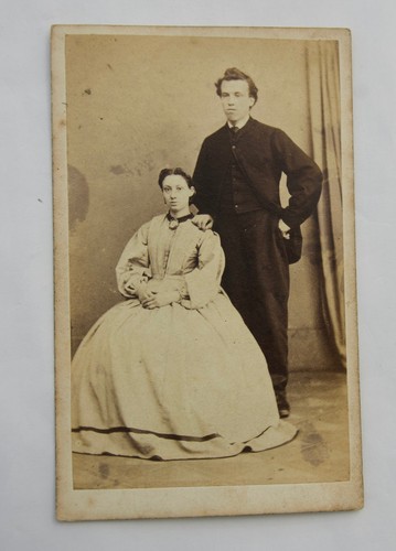 Cdv young victorian - a,