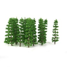 20pcs Plastic Fir Trees Model