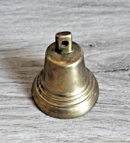 Vintage russian bronze bell - vintage,