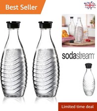 Chic Twin Pack Glass Carafes