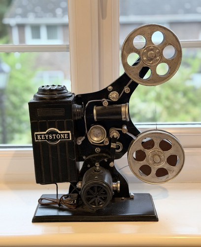 Vintage style keystone film - keystone,