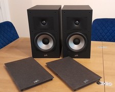 Polk Audio Monitor XT20 Bookshelf Loudspeakers-Black, Mint condition, nice sound