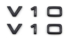 2 X AUDI V10 LETTERING WING