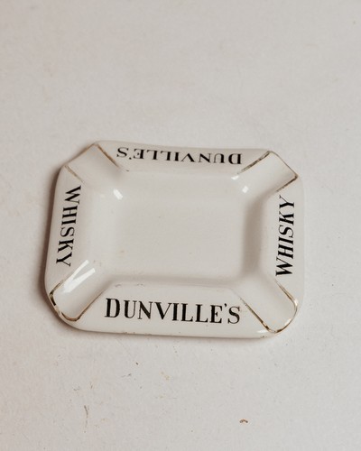 Dunville whisky ashtray - whisky,