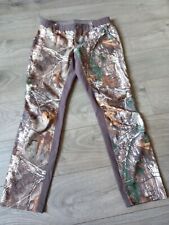 Under Armour Storm Pants Womens Size 12 Realtree Camo Hunting Fitted Outdoor