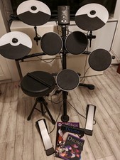 Roland TD-1K Electronic Drum Kit with Stool Sticks and Extras Fully Working VGC