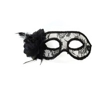 Black Venetian Women’s Lace