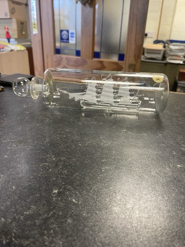 Vintage labglass glass ship - labglass,