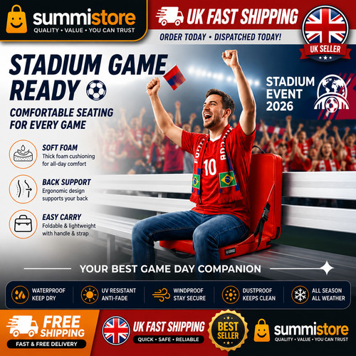 Folding stadium seat cushion - stadium,