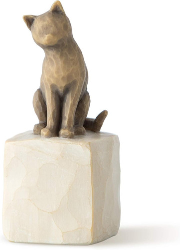 Willow tree love cat - tree, dark